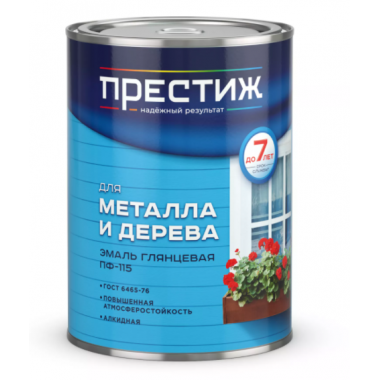 Эмаль хаки 0.9 кг Престиж ПФ-115